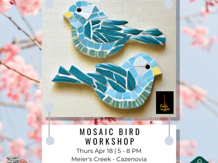 Mosaic Bird Workshop