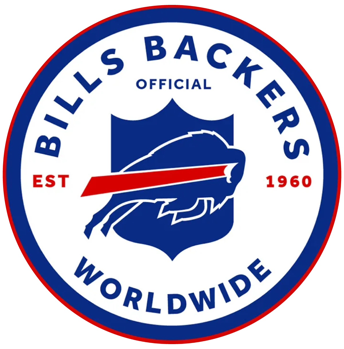 Meiers Creek Brewing Syracuse Inner Harbor is a member of the Buffalo Bills, Bills Backers Worldwide bagde