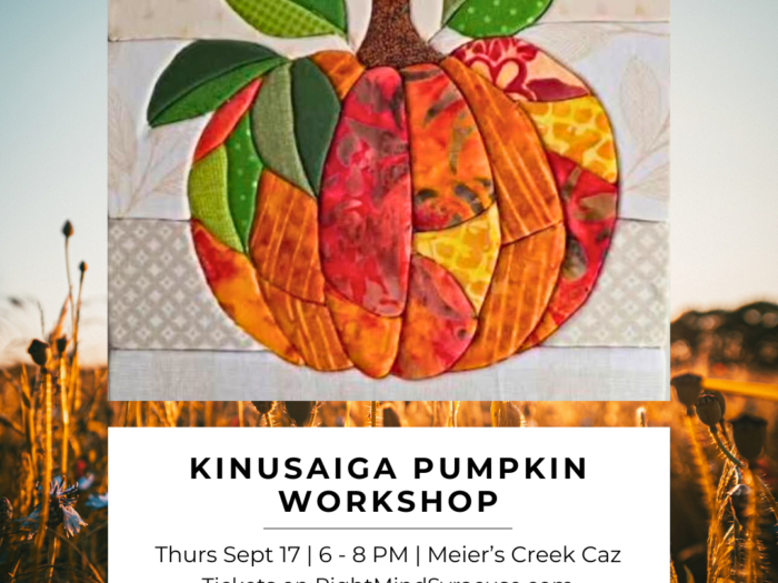 Right Mind: Kinusaiga Pumpkin Workshop